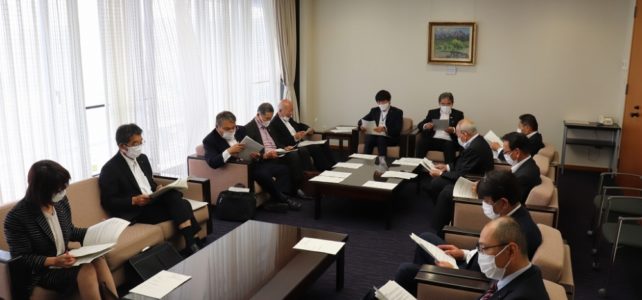 令和３年度 第２回出雲市議会災害対策会議（R3.5.20）