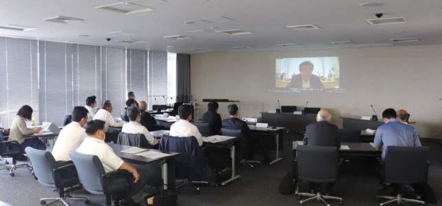 山陰における新幹線建設促進に向けた勉強会（R3.8.26）