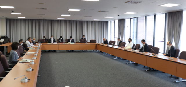 出雲市議会災害対策会議（R3.7.30）
