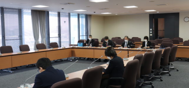 出雲市議会災害対策会議（R4.1.24）
