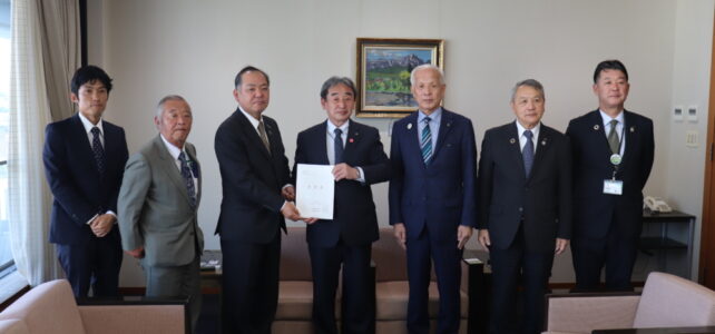 斐川農政会議からの要望書を受理（R5.11.27）